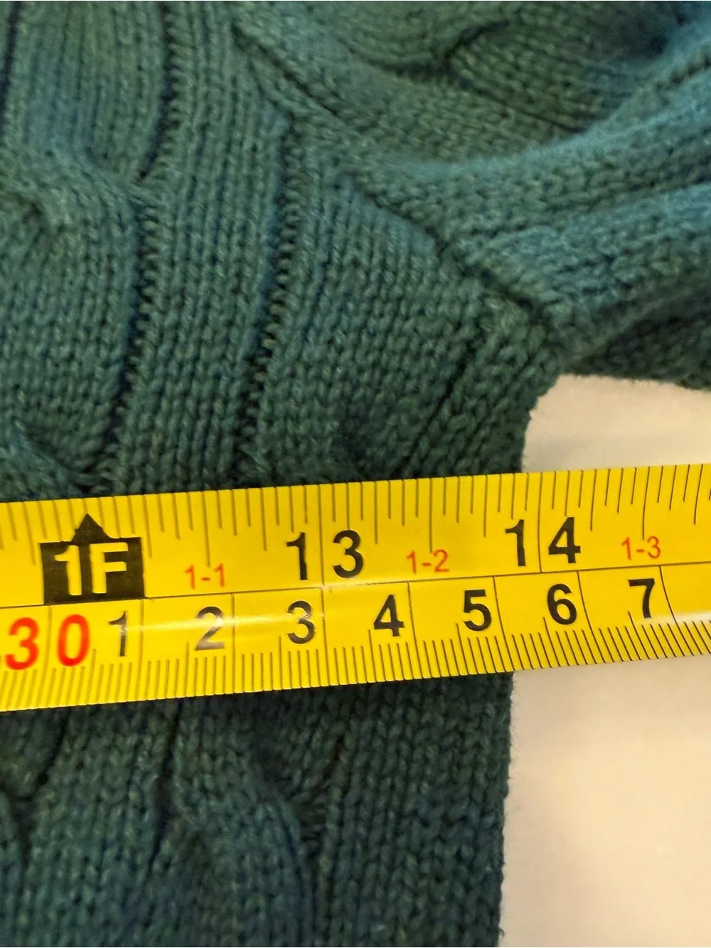 Polo Ralph Lauren Boys 2 PCS Set Green Cable Knit & Checkered Shirt Sz 5